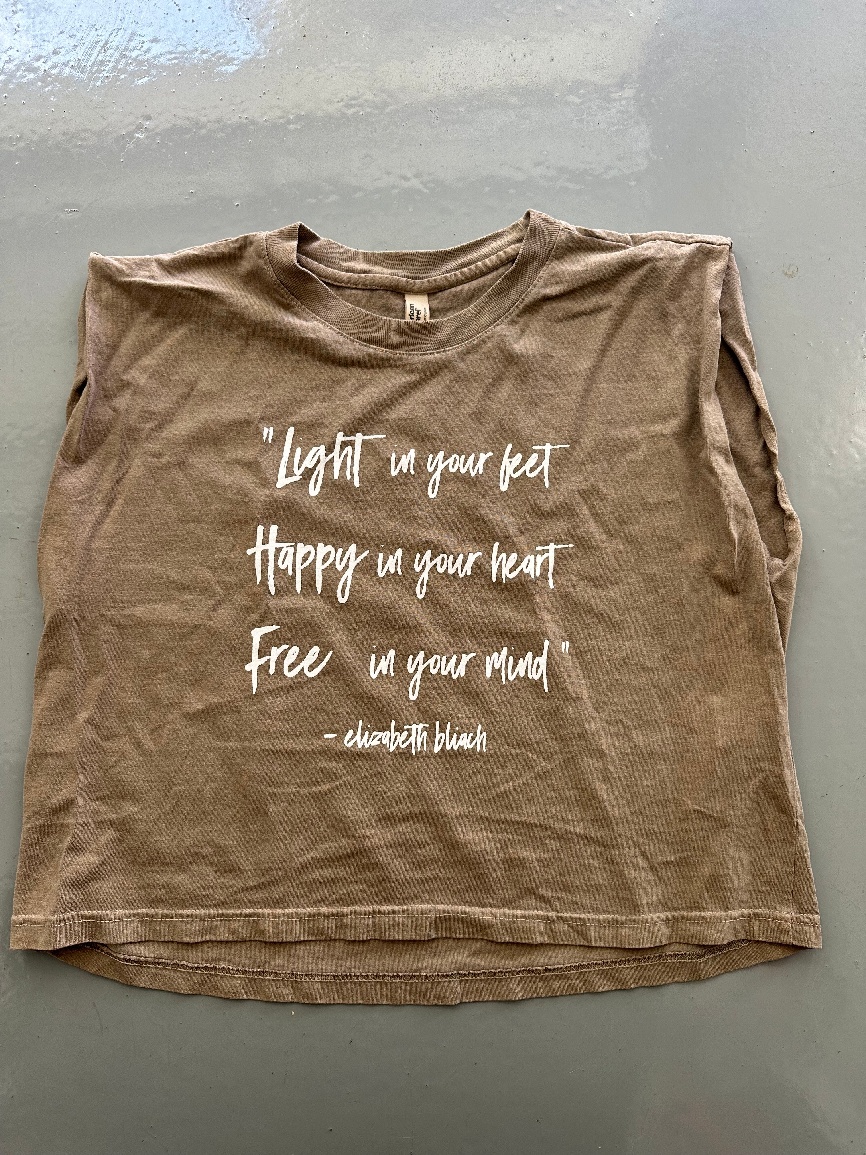 Muscle Tee - Brown