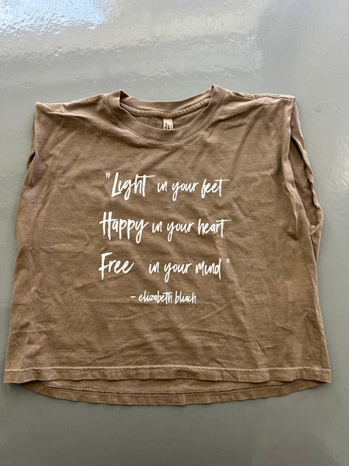 Muscle Tee - Brown