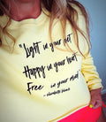 Winter Crop Fleece - Yellow